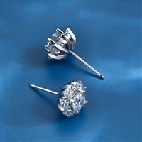 Earrings Gaurosa Woman Fantasy in Silver Zirconia KTZ-015-ORECC - KTZ-015-ORECC